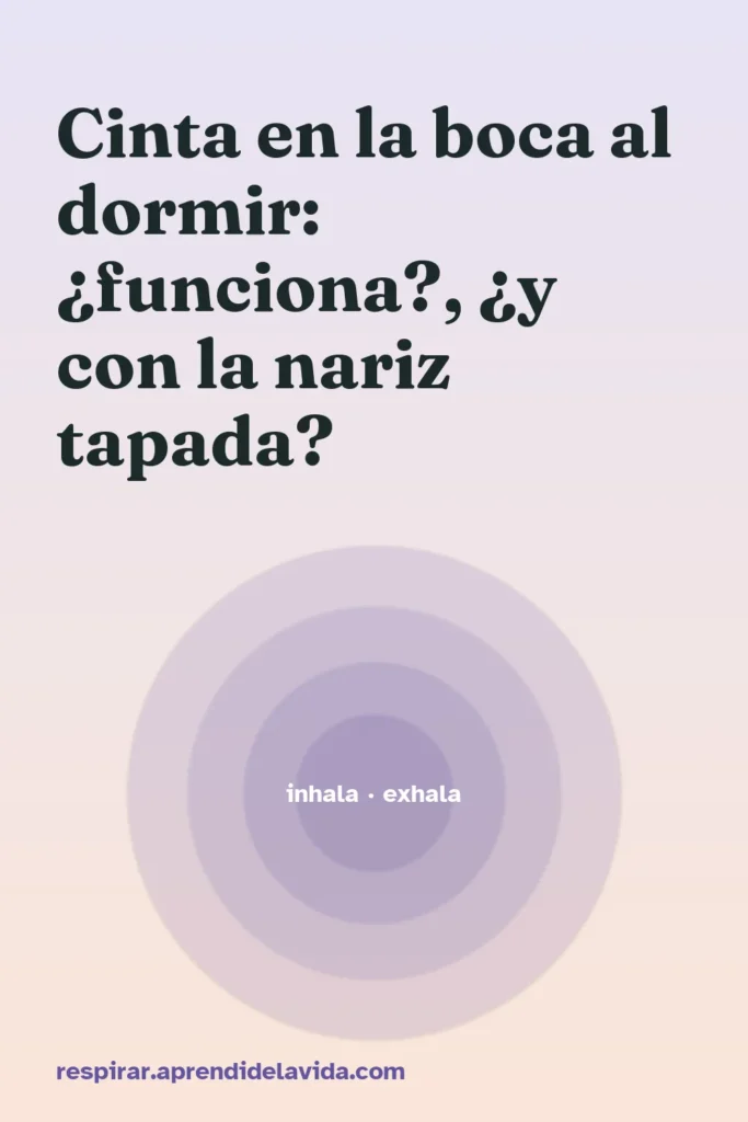 cinta boca dormir funciona
