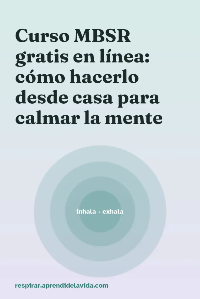 curso mbsr gratis linea