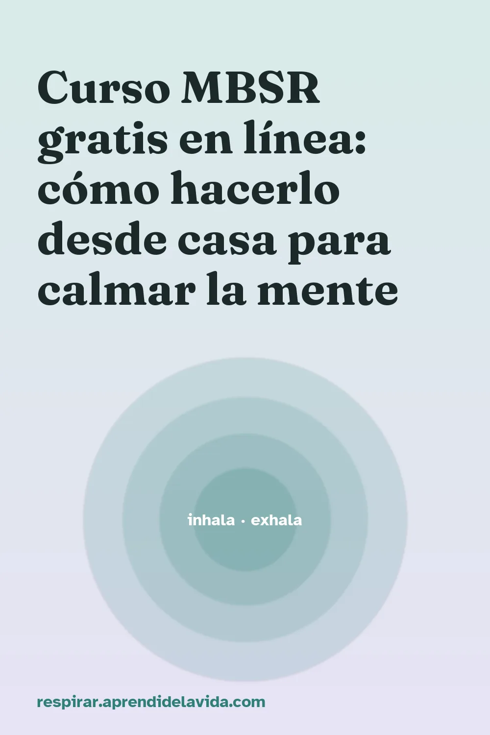 Curso MBSR gratis en línea: cómo hacerlo desde casa para calmar la mente
