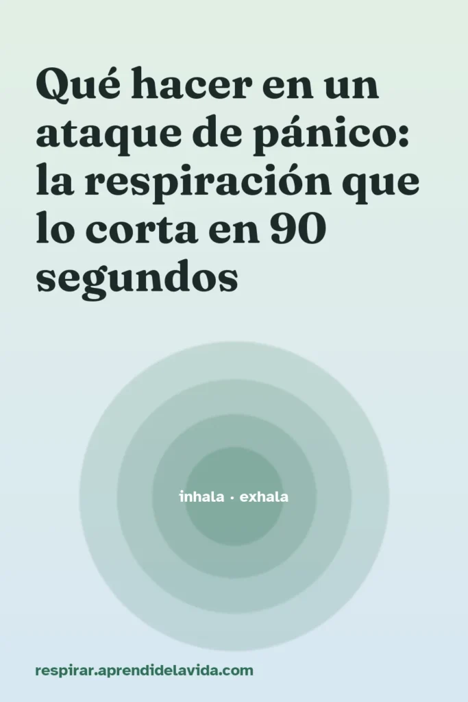 hacer ataque panico respiracion