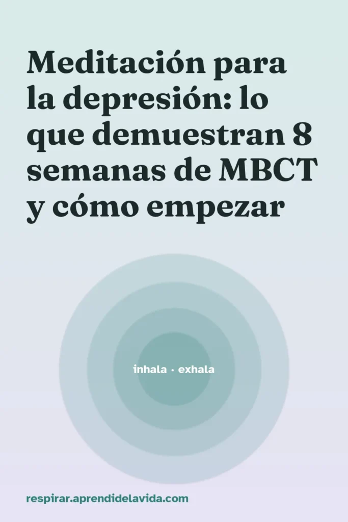 meditacion depresion demuestran