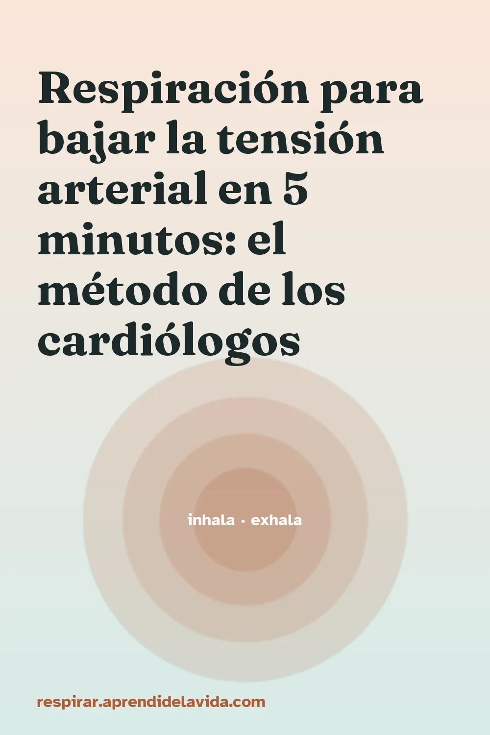 Respiración para bajar la tensión arterial en 5 minutos: el método de los cardiólogos