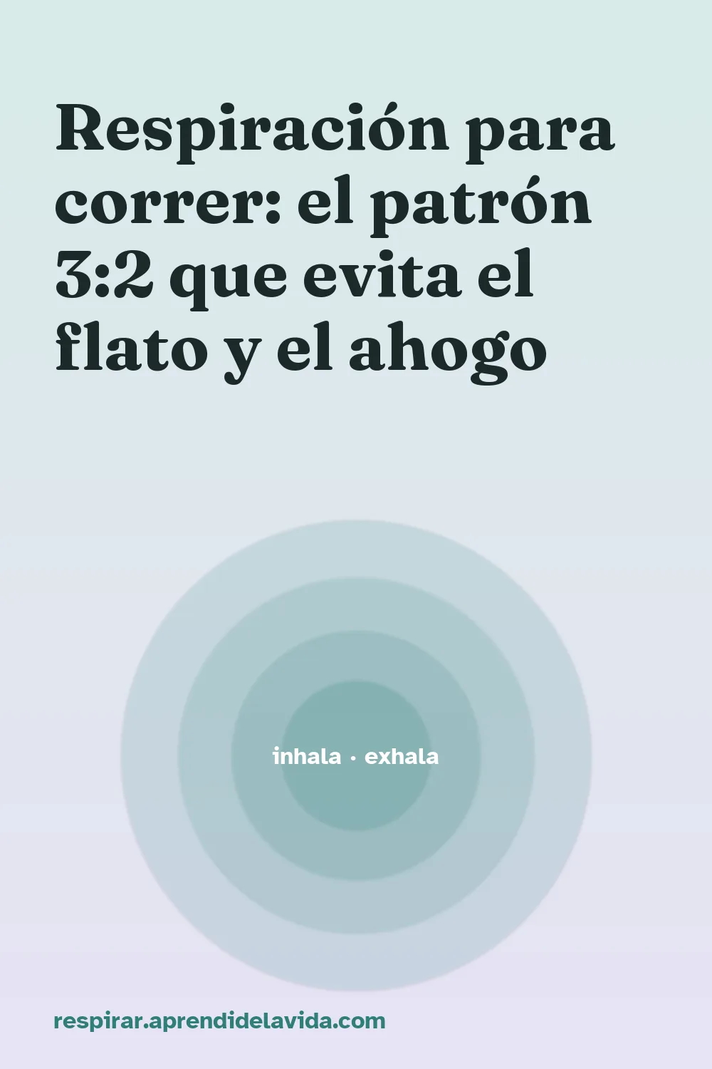 Respiración para correr: el patrón 3:2 que evita el flato y el ahogo